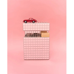 Кавовий столик Mirror Cube Shelf